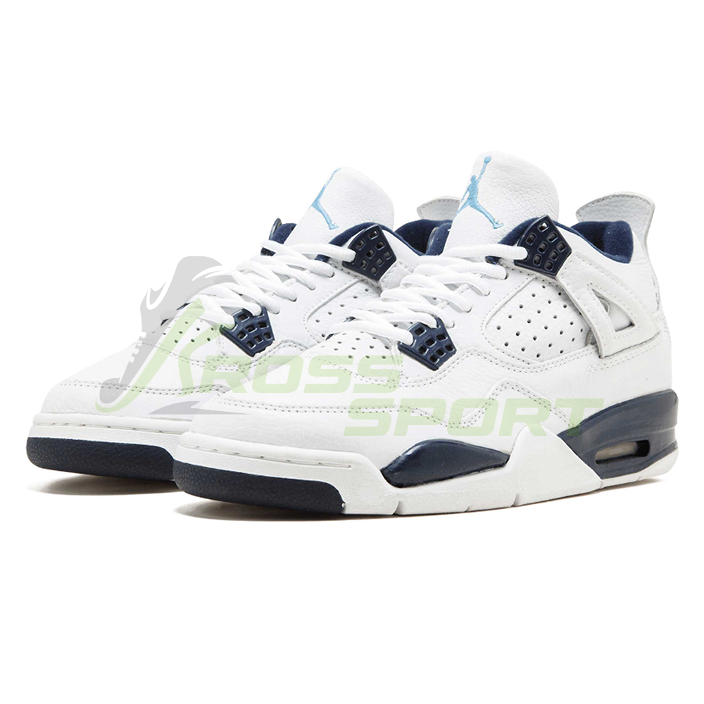  Nike Air Jordan IV 4 Retro Columbia White