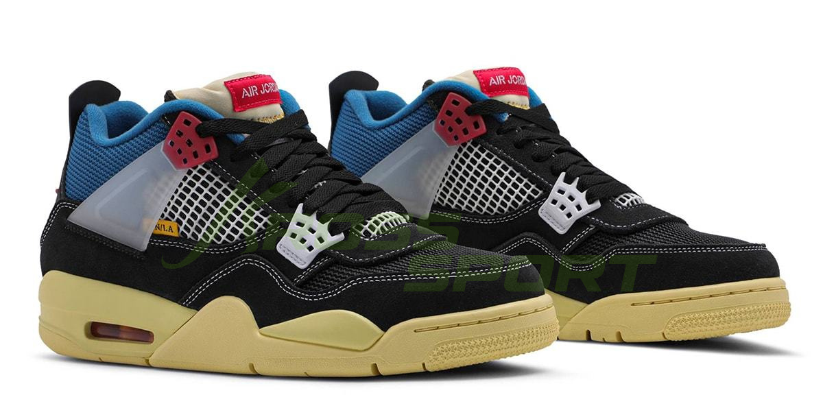  Nike Air Jordan 4 Retro Union SP 'Off-Noir'