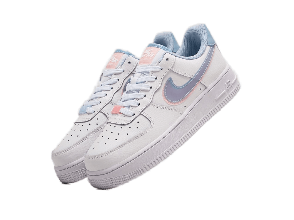 Nike  Air Force 1 Low White/Pink женские